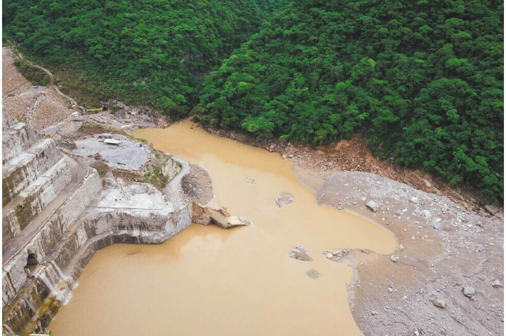La obra de Hidroituango causó una disminución radical en el caudal del río Cauca. / Archivo El Espectador