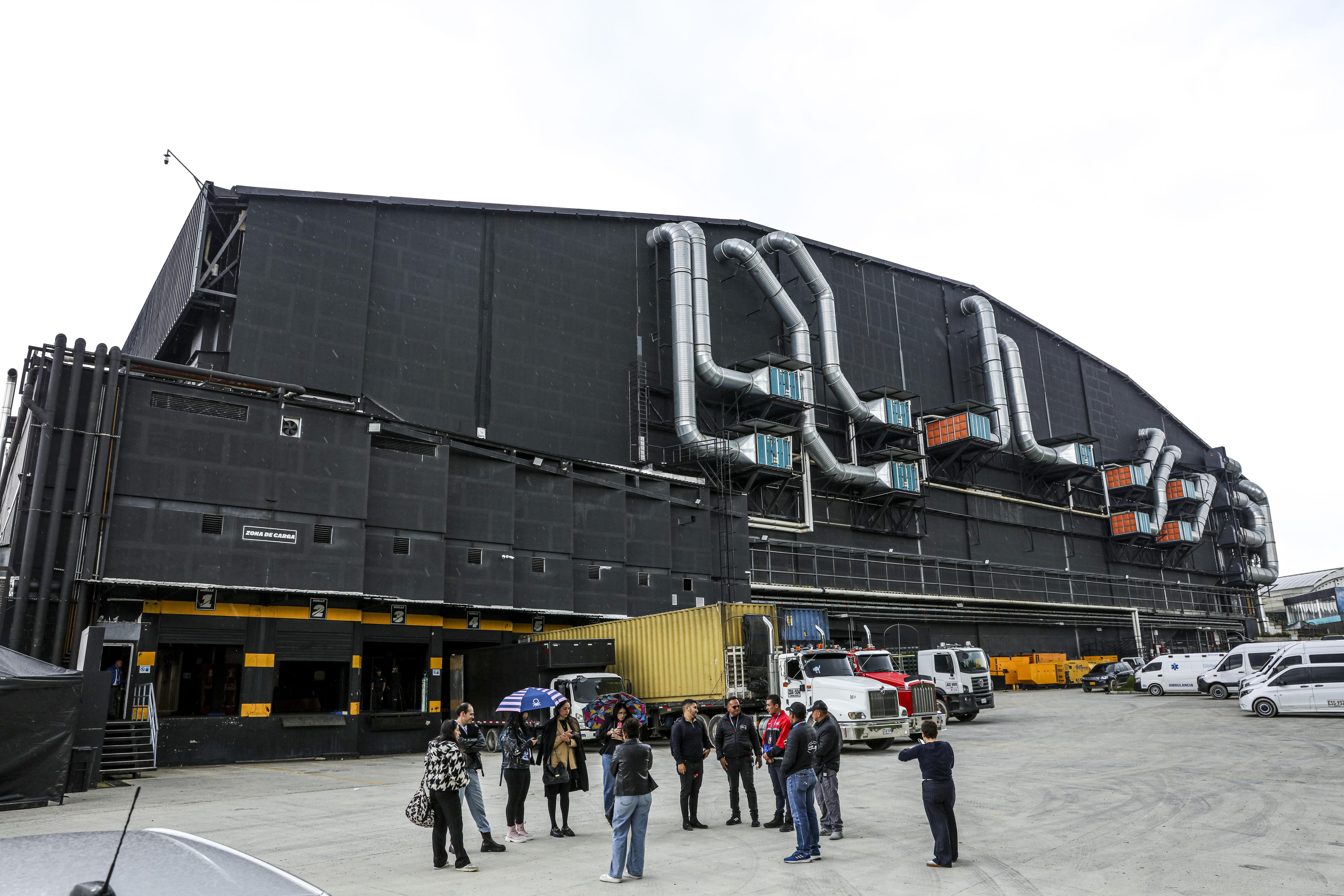 parte trasera sistema de aire acondicionado Coliseo Med Plus