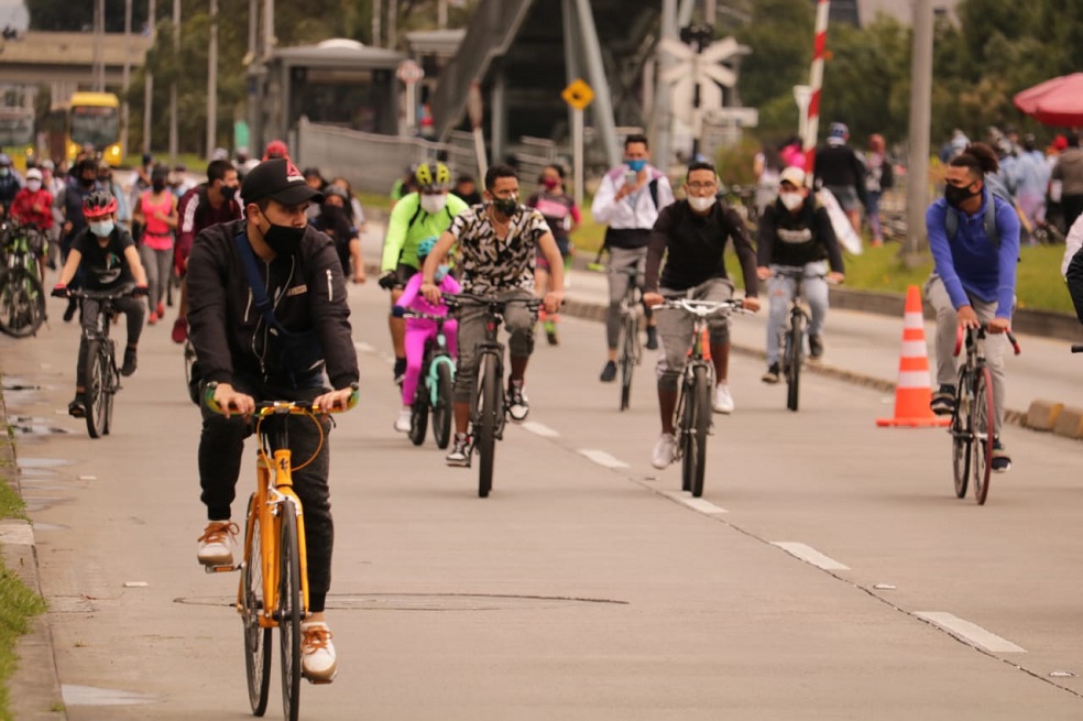 ¡Recuerde! Este fin de semana vuelve la ciclovía y el ingreso a parques en Bogotá
