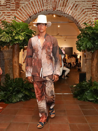 Pasarela Lina Cantillo Homenaje a David Manzur