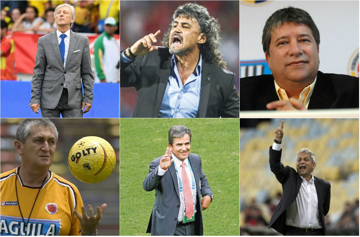 Así ha sido el debut de los últimos técnicos de la selección de Colombia