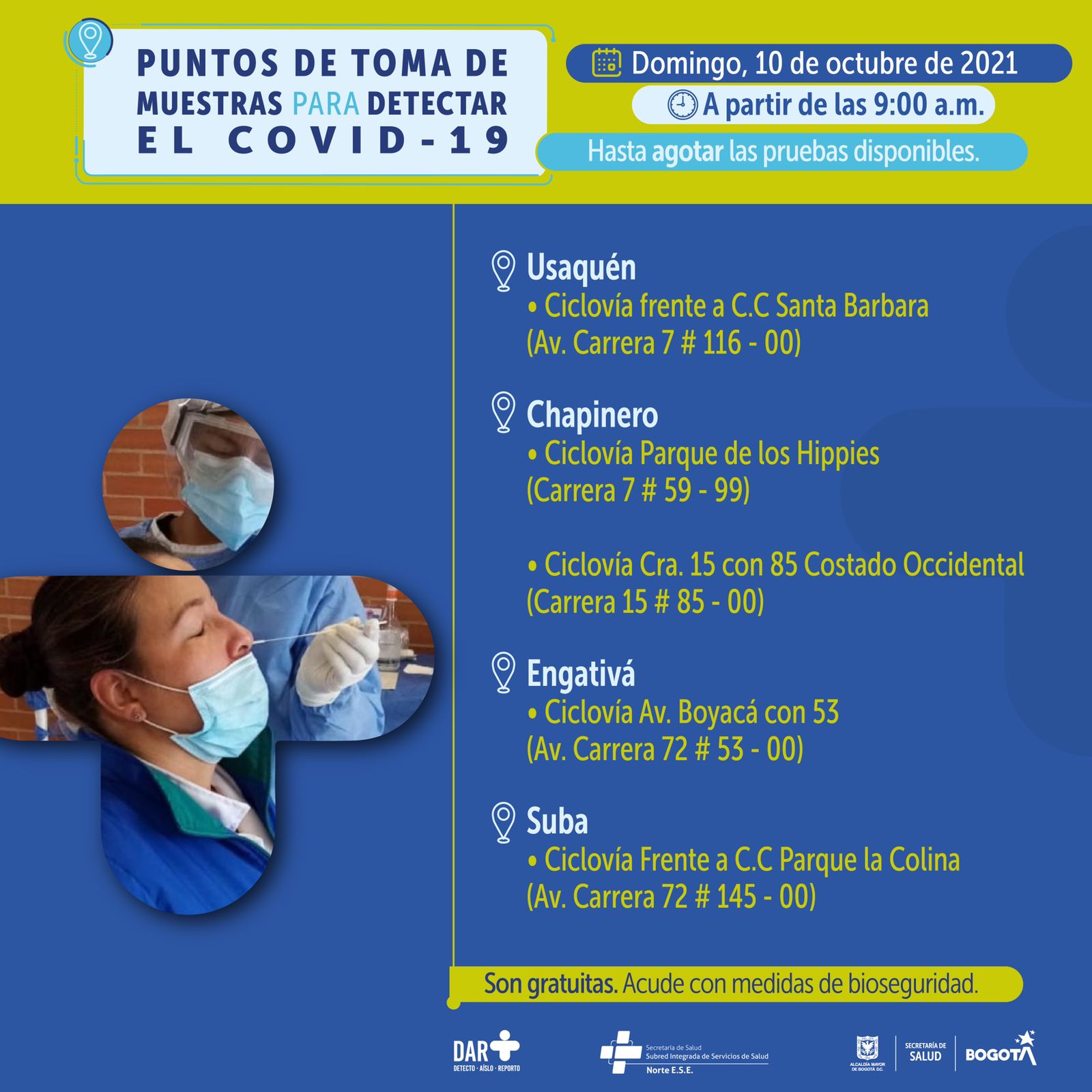 Pruebas Covid-19