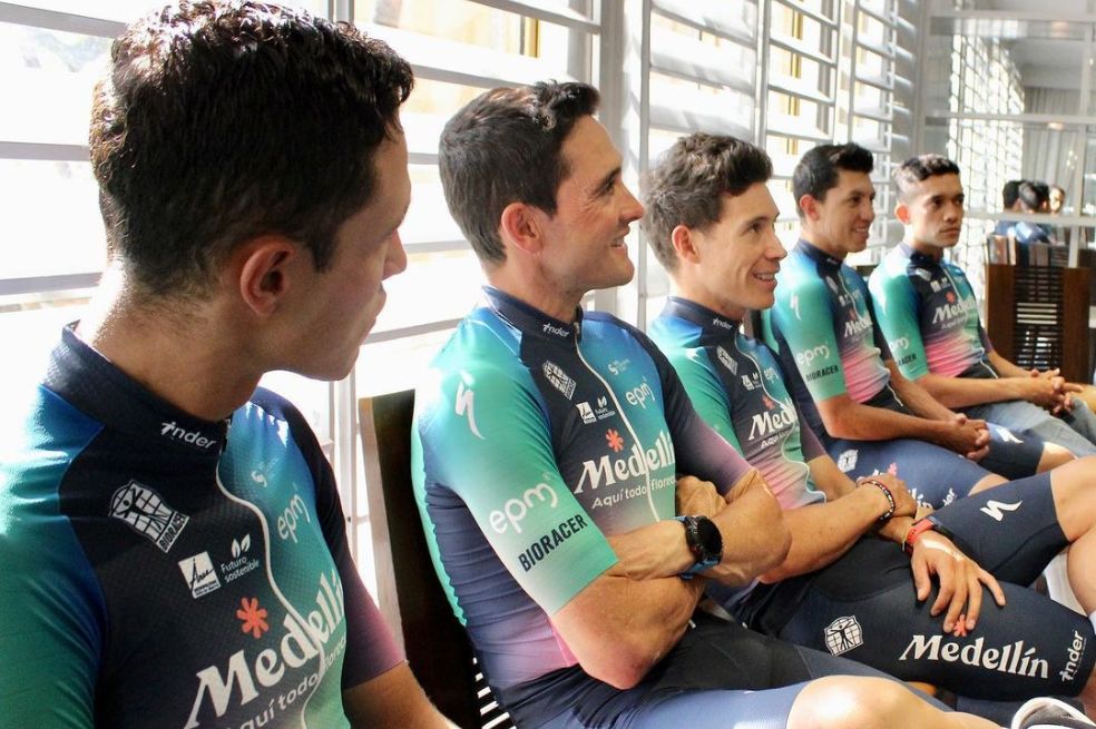 Con Miguel Ángel López como referente, Team Medellín presentó su equipo para 2023