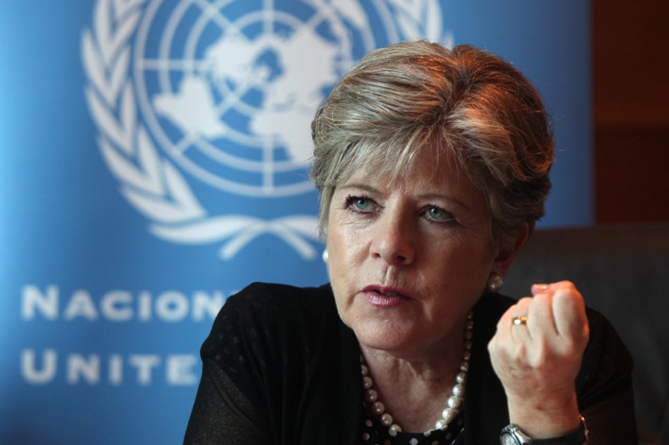 Alicia Bárcena, secretaria ejecutiva de la Comisión Económica para América Latina y el Caribe (Cepal). /EFE