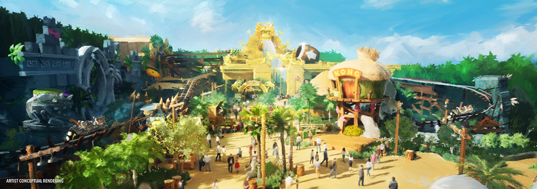 Los visitantes pueden adentrarse en los mundos de los queridos personajes de Nintendo mientras exploran SUPER NINTENDO WORLD con Mario, Luigi, la Princesa Peach, Toad, y – por primera vez en EE.UU. – Donkey Kong.