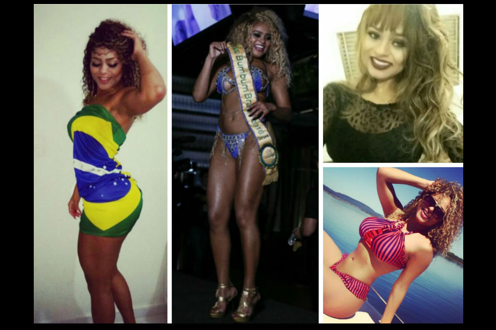 Ella es Erika Canela, ganadora a mejor cola en Brasil