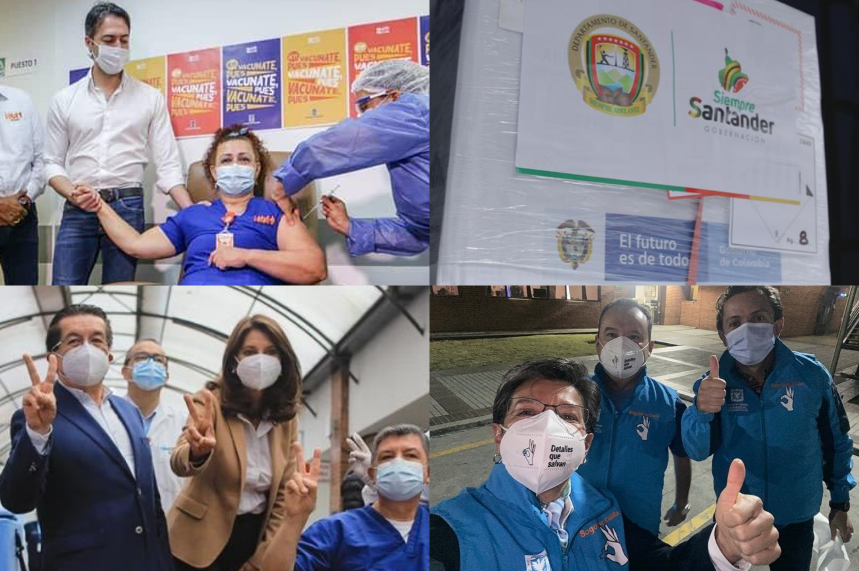 “Foto pa’l ‘feis’”: las críticas por el retraso y la “pantalla” con las vacunas
