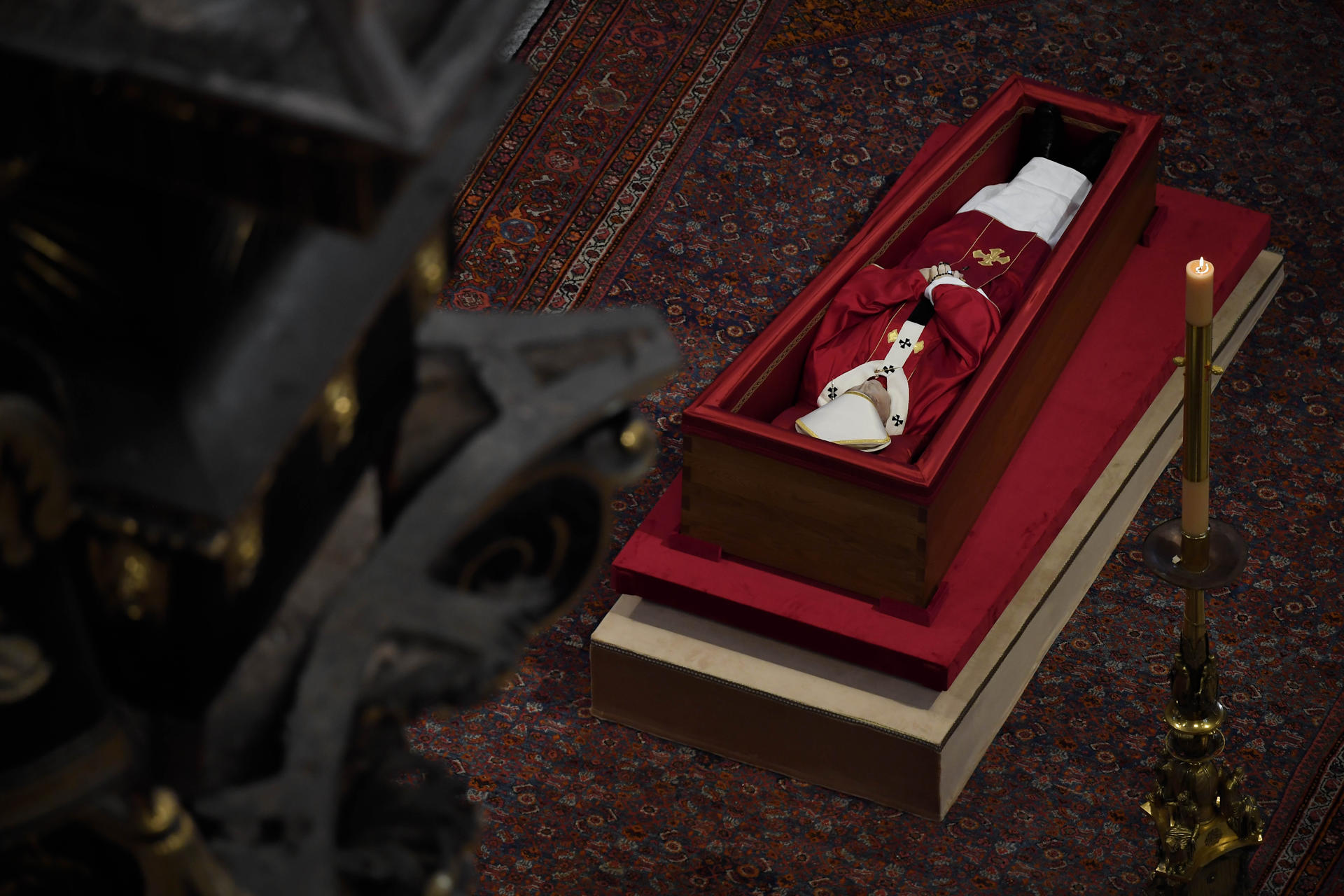 Féretro del papa Francisco fue trasladado a basílica de San Pedro