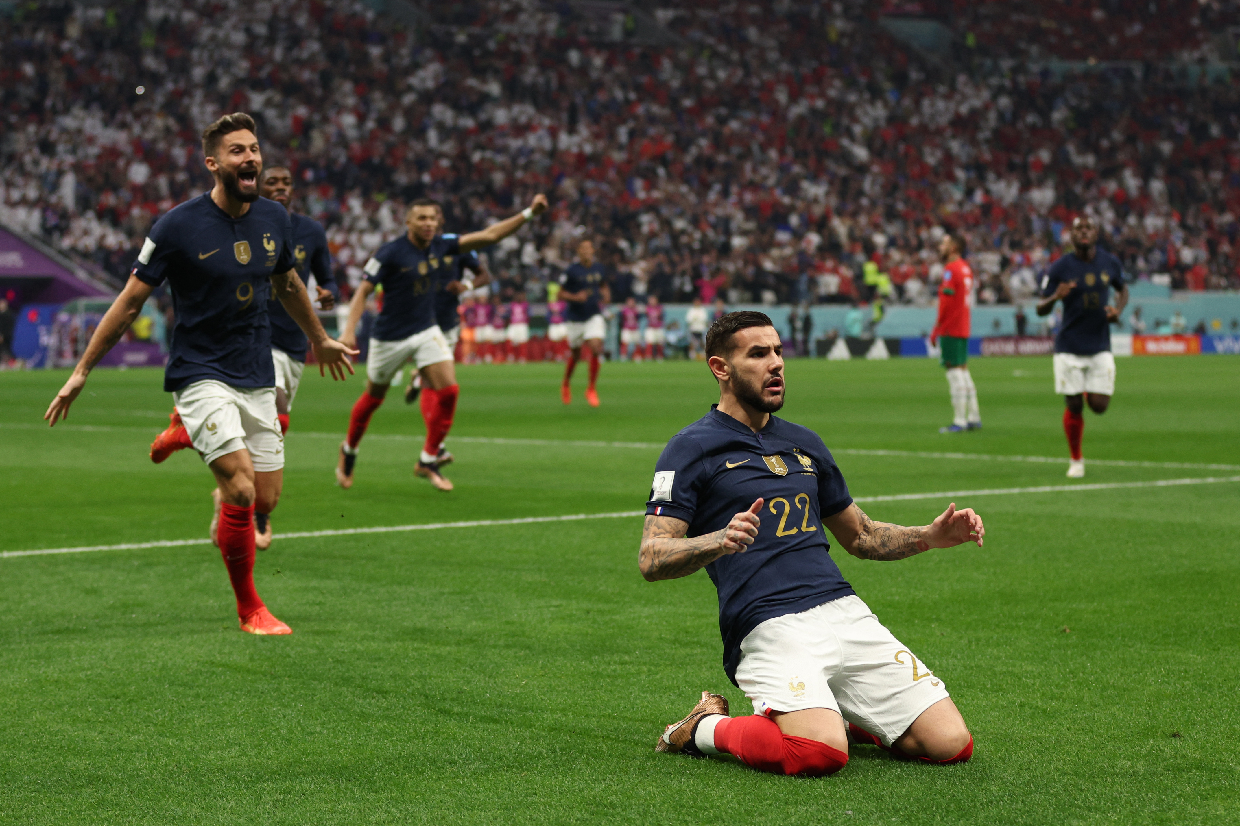 En video: La clasificación de Francia a la final de la Copa del Mundo Catar 2022