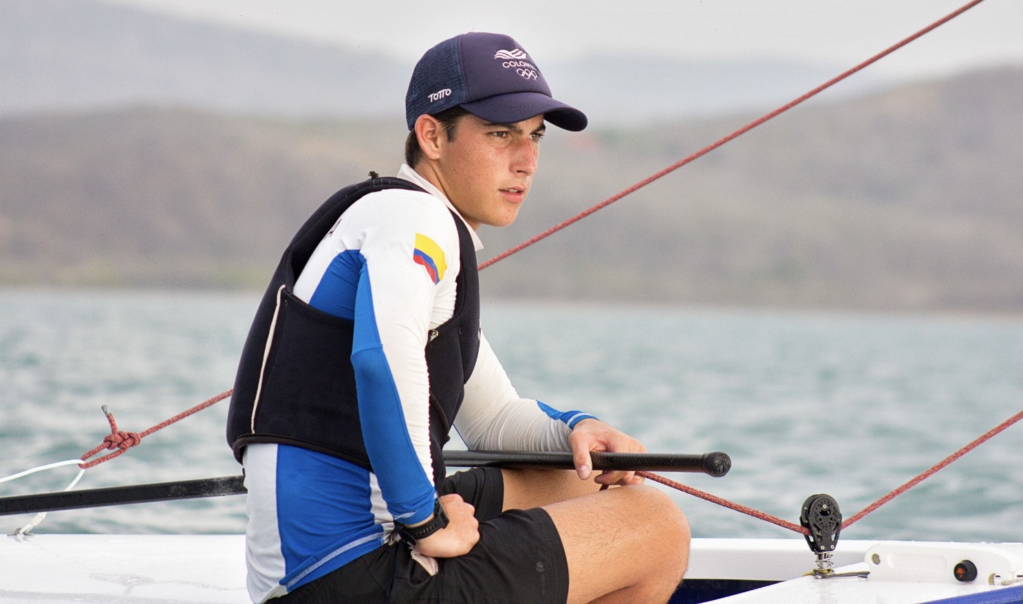 Simón Gómez, referente nacional en la vela.