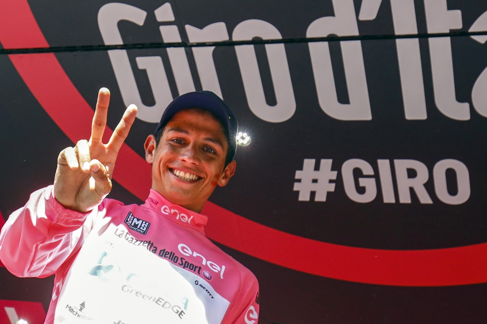 “Chavito”, líder del Giro de Italia: la sonrisa del ciclismo