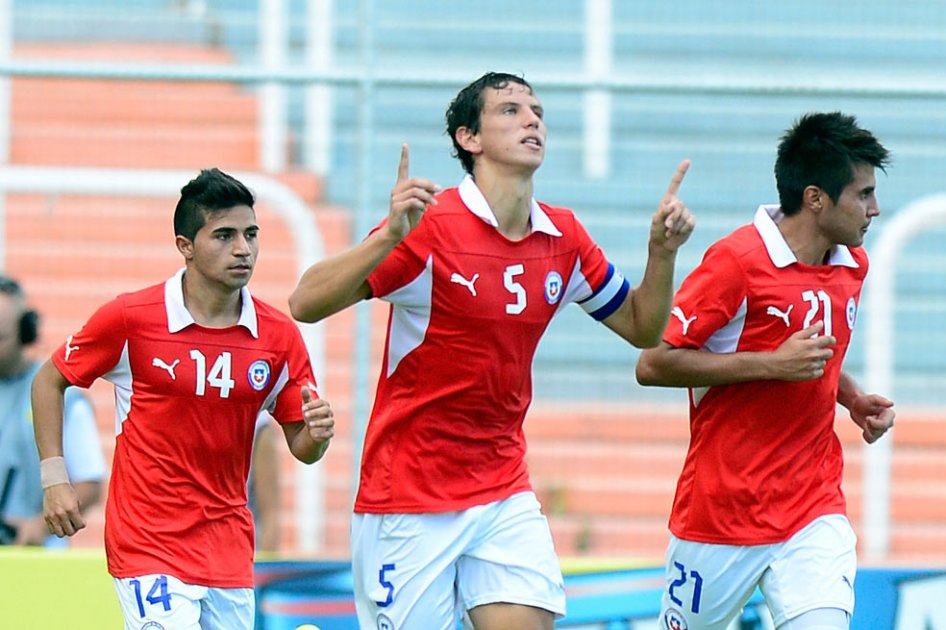 Chile derrotó 2-1 a Colombia en el Suramericano Sub-20