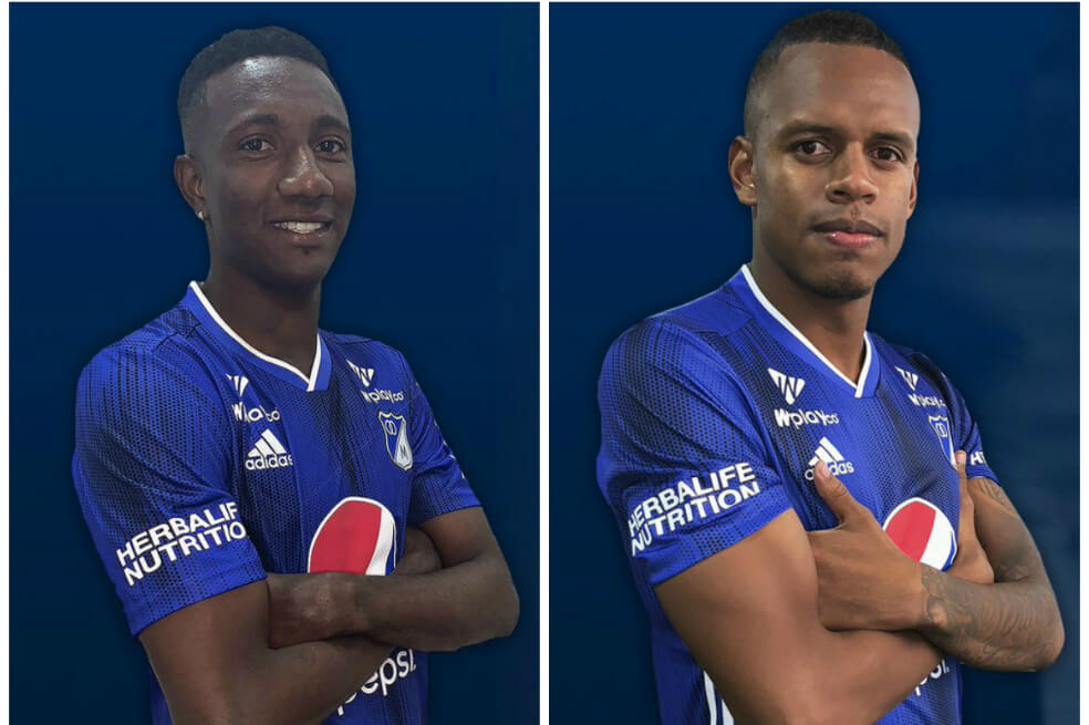 Hansel Zapata y José Luis Moreno, nuevos jugadores de Millonarios