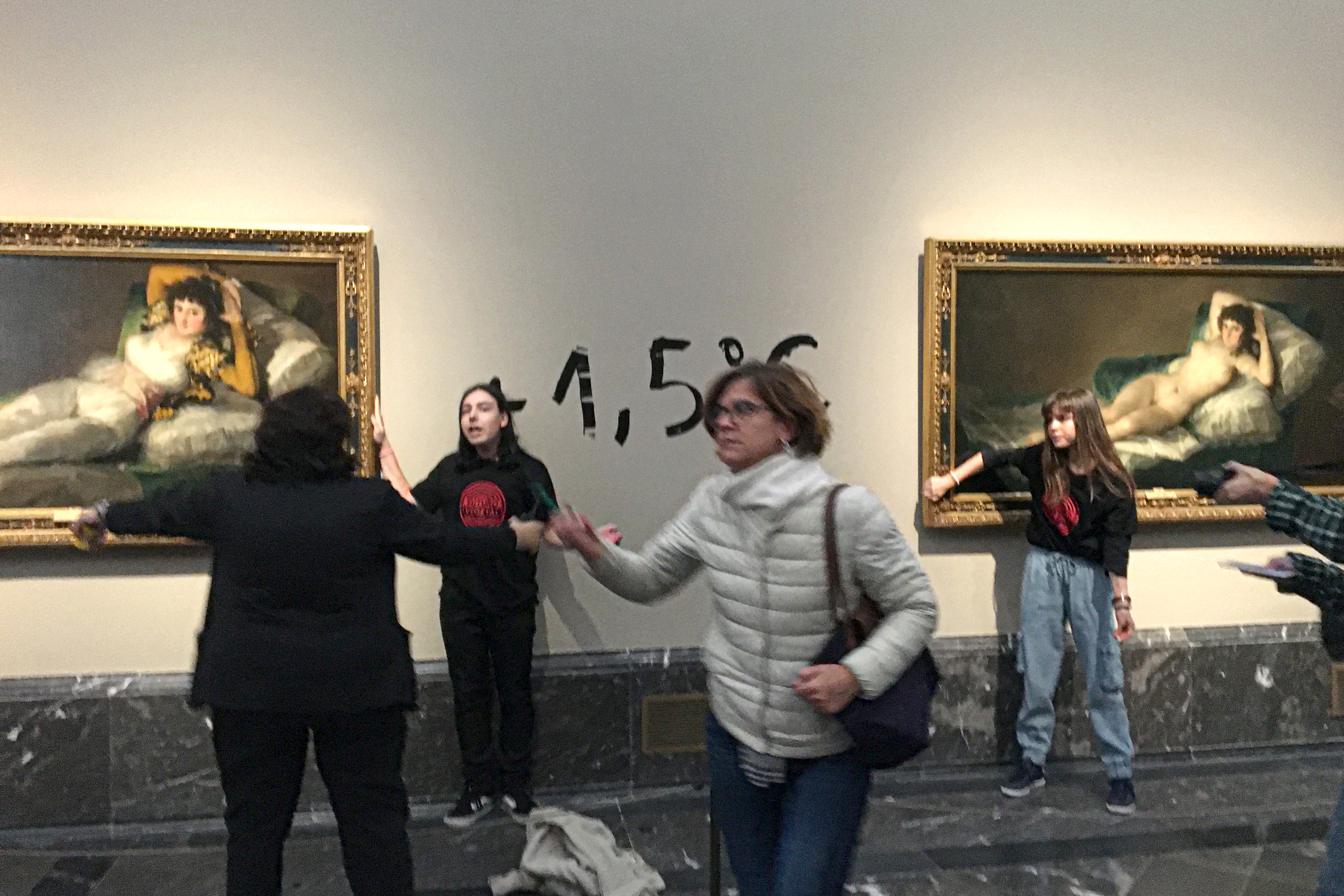 Detienen a ecologistas en España por múltiples acciones contra museos y ministerio