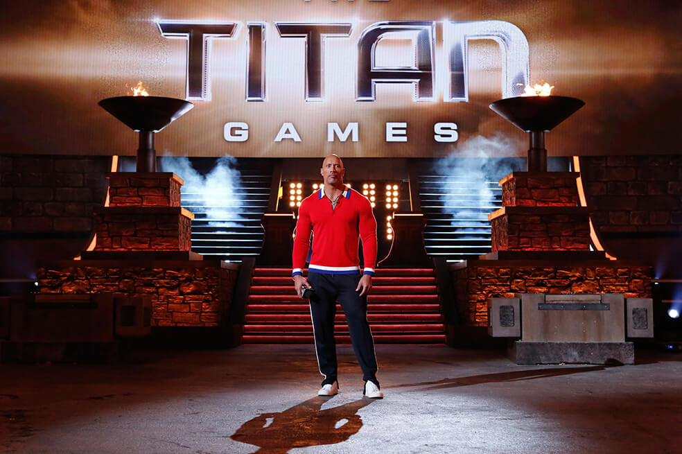 Dwayne ‘La roca’ Johnson estrena competencia que selecciona al mejor titán