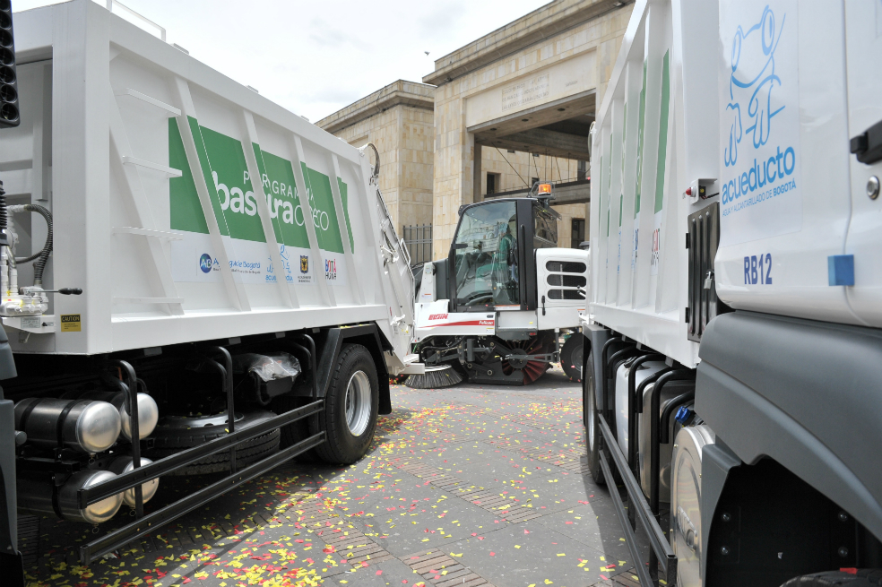 Aguas de Bogotá y sus 3.700 empleados, fuera del servicio de aseo