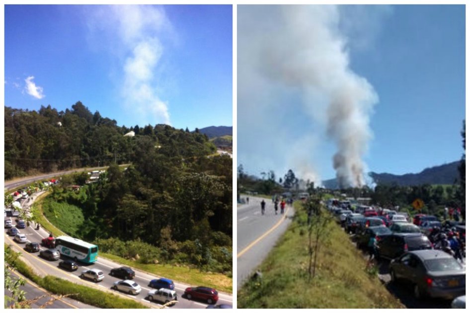 Habilitan corredor Bogotá-Girardot tras explosión de polvorería en Granada