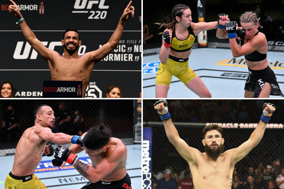 En 2021 habrá cuatro colombianos dentro del octágono de UFC
