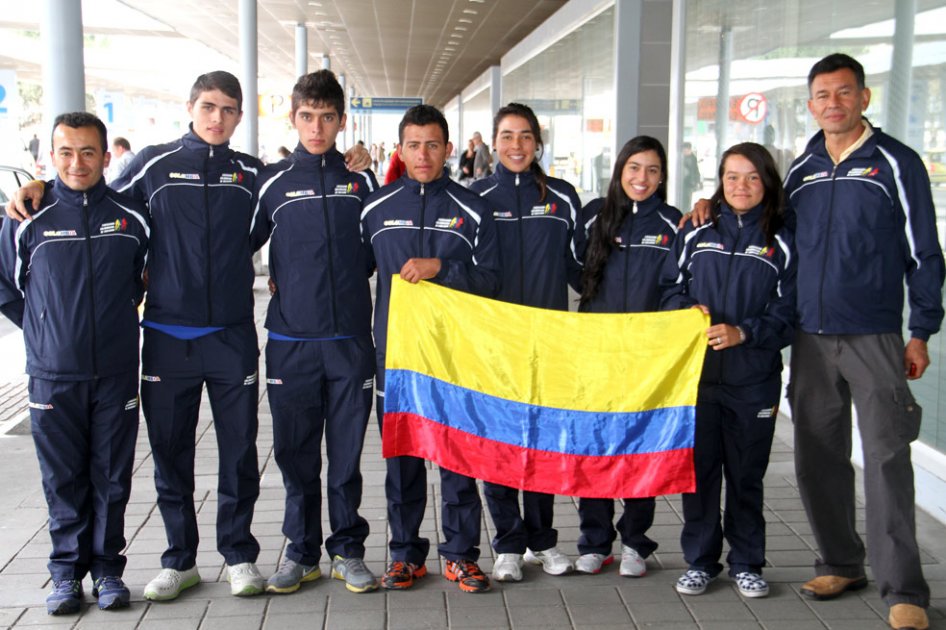 Selección Colombia juvenil de pista viajó a Nueva Zelanda