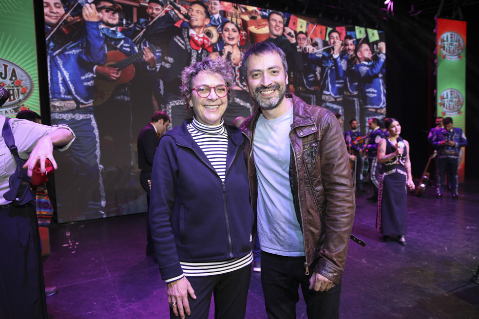 Josefina Severino, directora musical  y Jorge Hugo Marín, director general