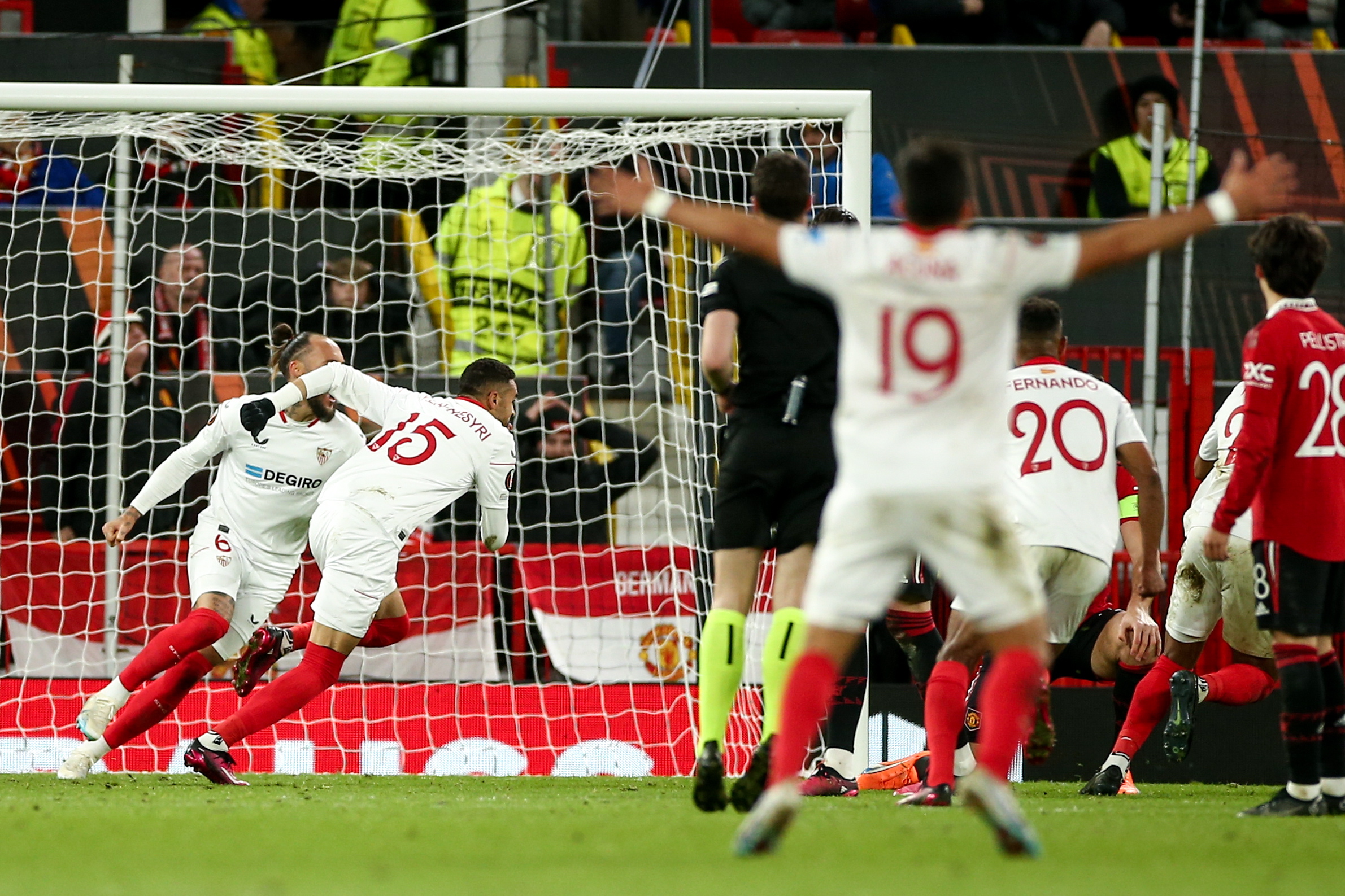 Partidazo en la Europa League: Sevilla empató sobre el final con Manchester United