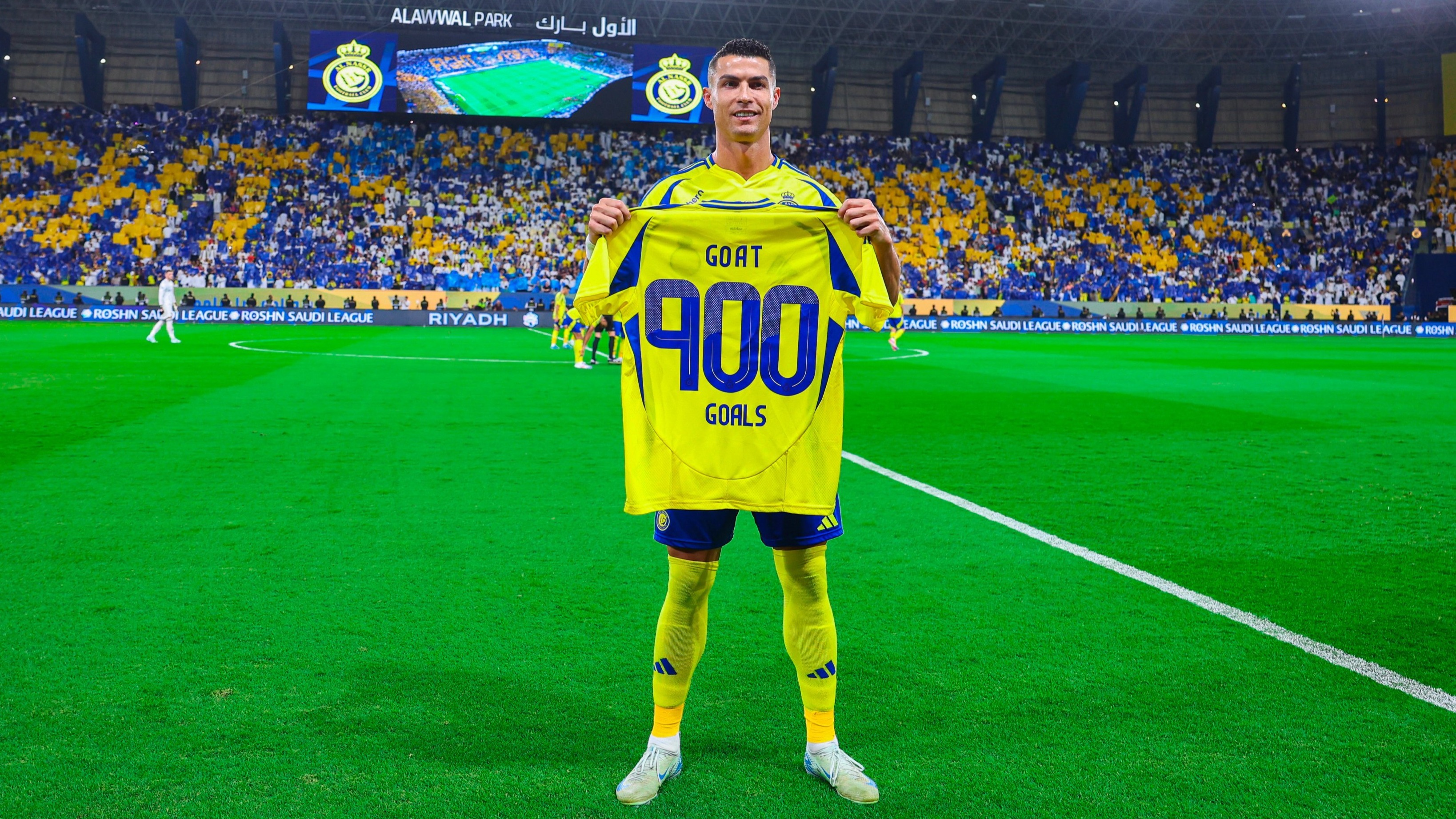 Cristiano Ronaldo fue homenajeado por Al Nassr tras alcanzar los 900 goles en su carrera