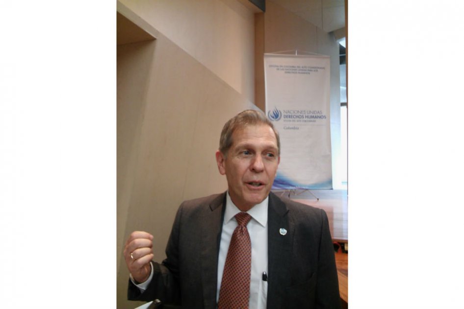 Guillermo Fernández Maldonado, representante adjunto de la Oficina del Alto Comisionado para los Derechos Humanos en Colombia.