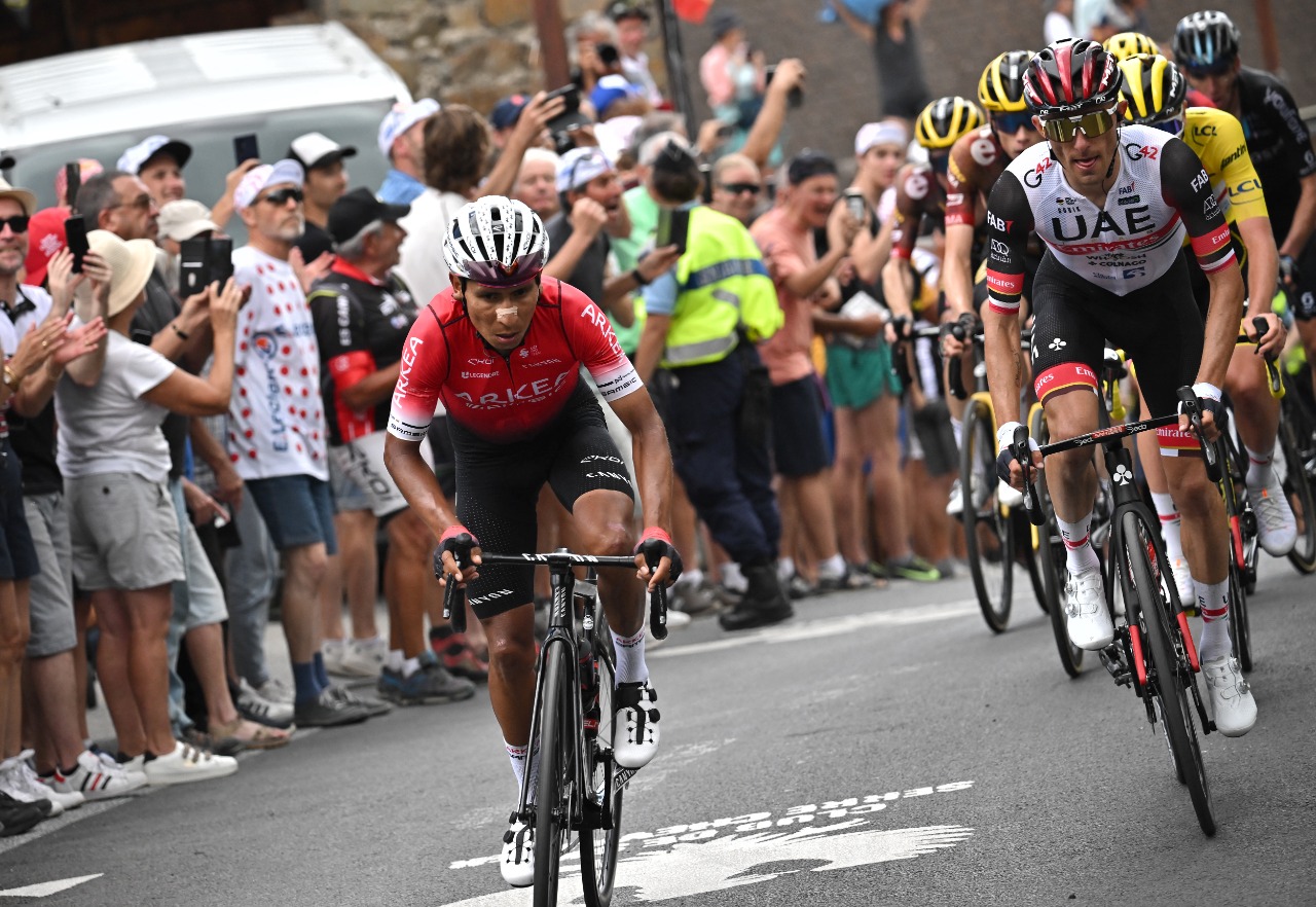 Nairo, segundo en la undécima etapa y quinto en la general del Tour de Francia