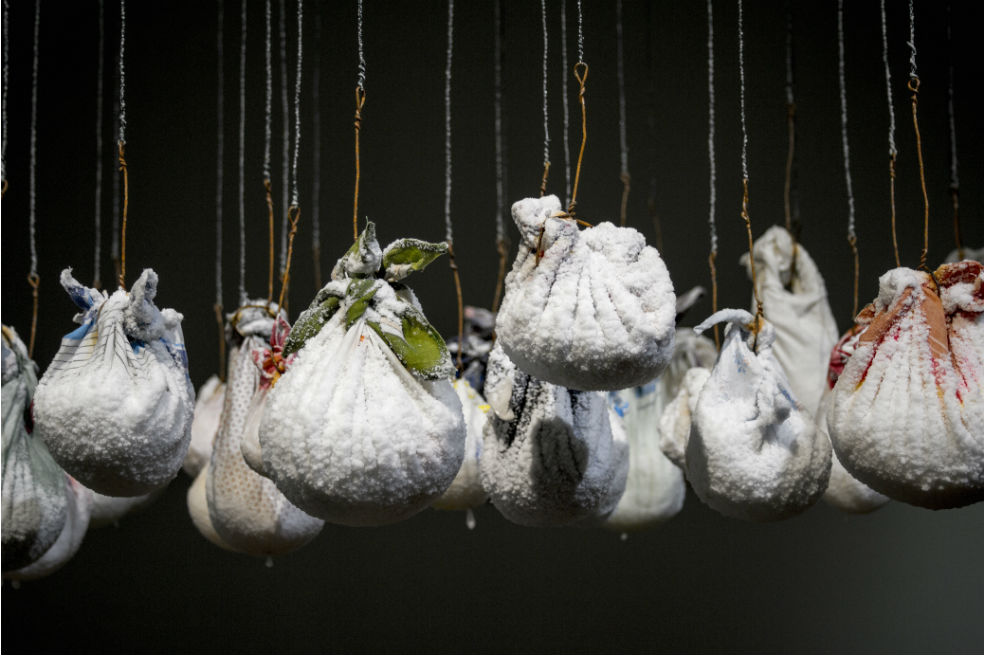 “Les Humeurs”, una obra que contiene la persistencia de dos materias vivas