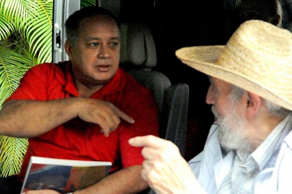 Fidel Castro se reunió con Diosdado Cabello, titular del Parlamento venezolano