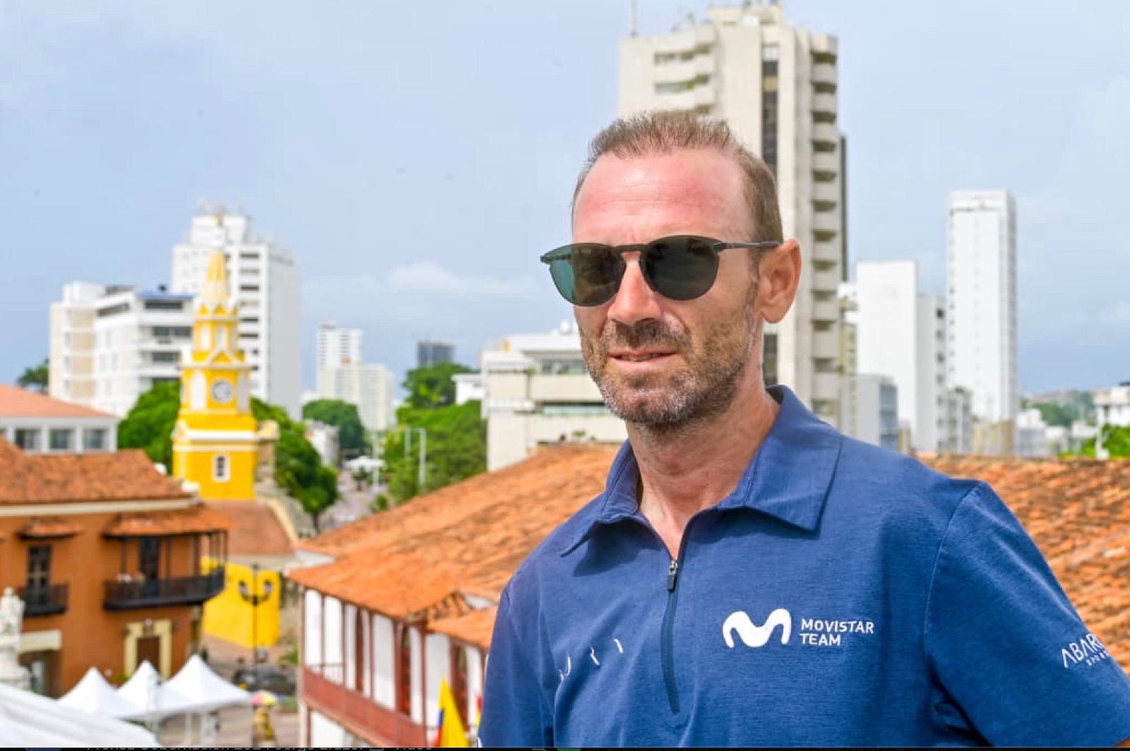 El español Alejandro Valverde, de 45 años, competirá este domingo en Cartagena en el Reto Movistar.
