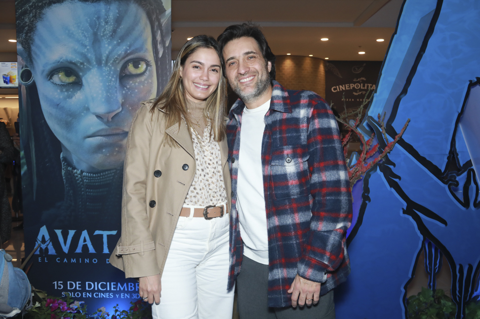 Maria Claudia Cueter y Andres Suarez