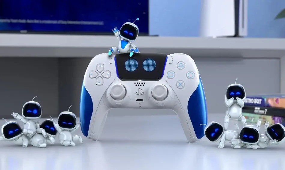 Sony presentó el control DualSense Astro Bot edición limitada para PS5
