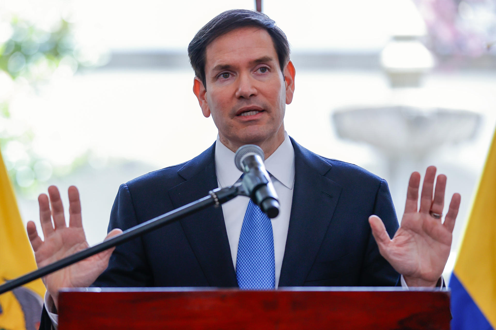 Marco Rubio descartó subir aranceles para Colombia en medio de las tensiones de Trump y Petro