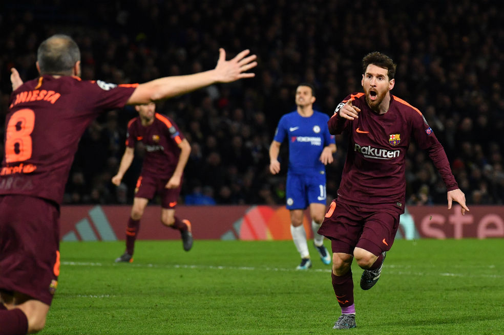 Barcelona logró el objetivo: marcó y sacó el empate contra el Chelsea en Stamford Bridge