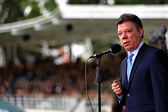 Presidente Santos rindió homenaje a Nelson Mandela