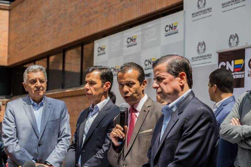 Defender la paz, la bandera del movimiento En Marcha, inscrito hoy ante el CNE