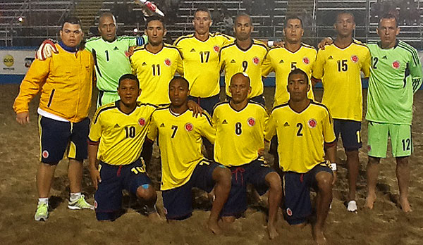 Colombia inicia preparación para Sudamericano de fútbol playa en Argentina