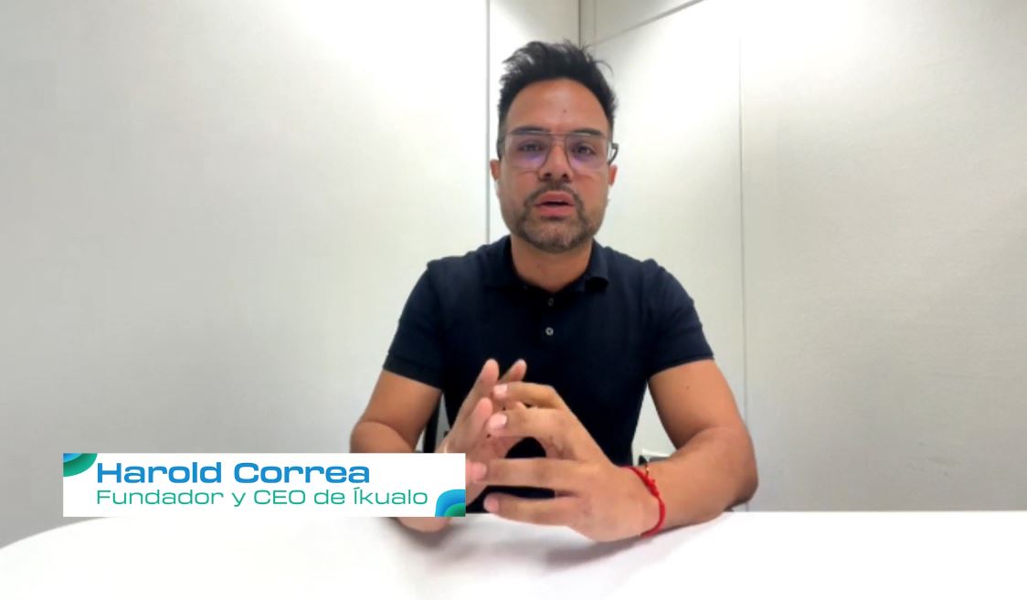 Harold Correa, fundador de Íkualo.