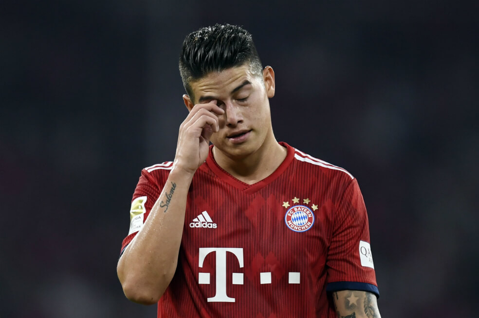 Rummenigge confirmó que James no seguirá en el Bayern