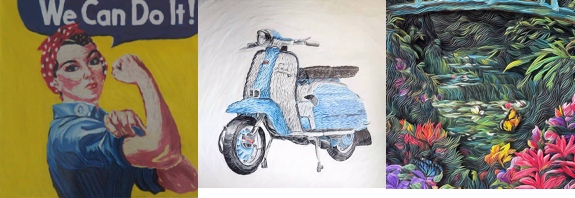 Las obras de Harold Rubio han sido parte de importantes exposiciones en diversos rincones del mundo.