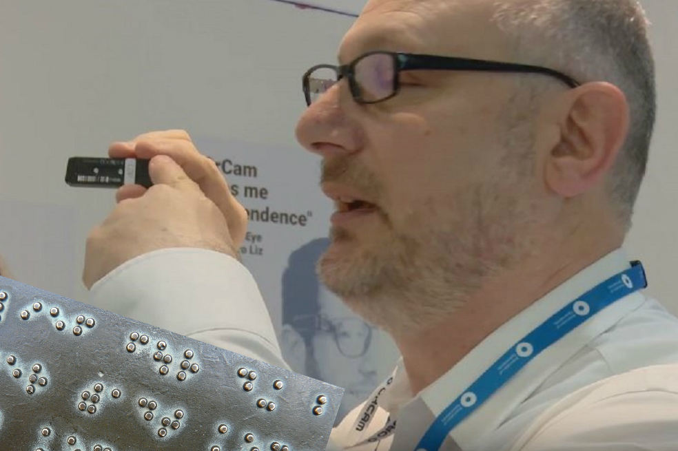 My eye 2.0, la tecnología que podría marcar el fin del Braille