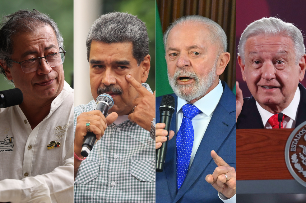 Alistan cita entre Petro, Lula y AMLO con Maduro tras orden de captura contra González
