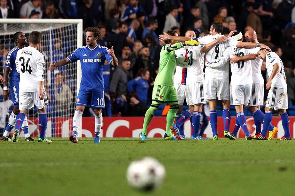 Basilea sorprendió al Chelsea y lo venció en Stamford Bridge