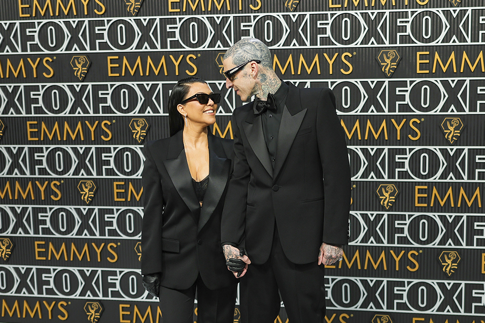 Kourtney Kardashian y Travis Barker