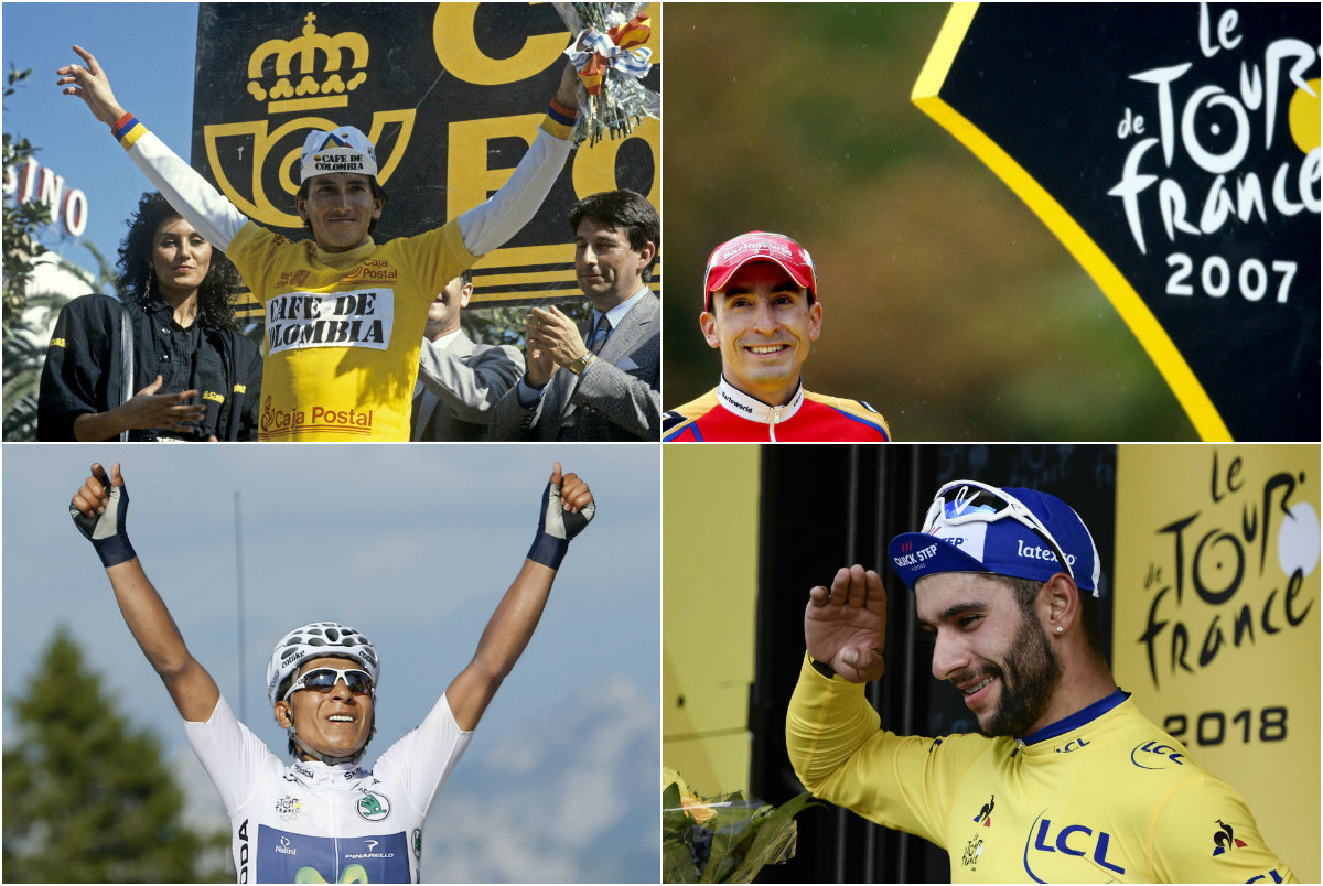 Los ciclistas colombianos que han ganado etapa en el Tour de Francia