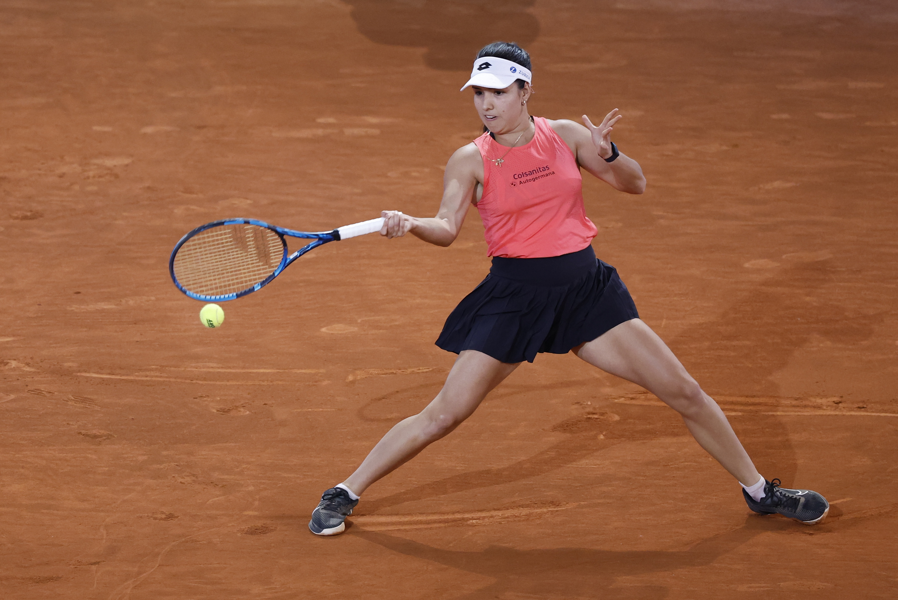 Camila Osorio no estará en Roland Garros, la eliminó Mirra Andreeva
