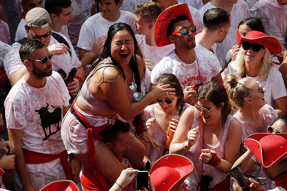 Pamplona celebra los Sanfermines prevenida contra los abusos sexuales