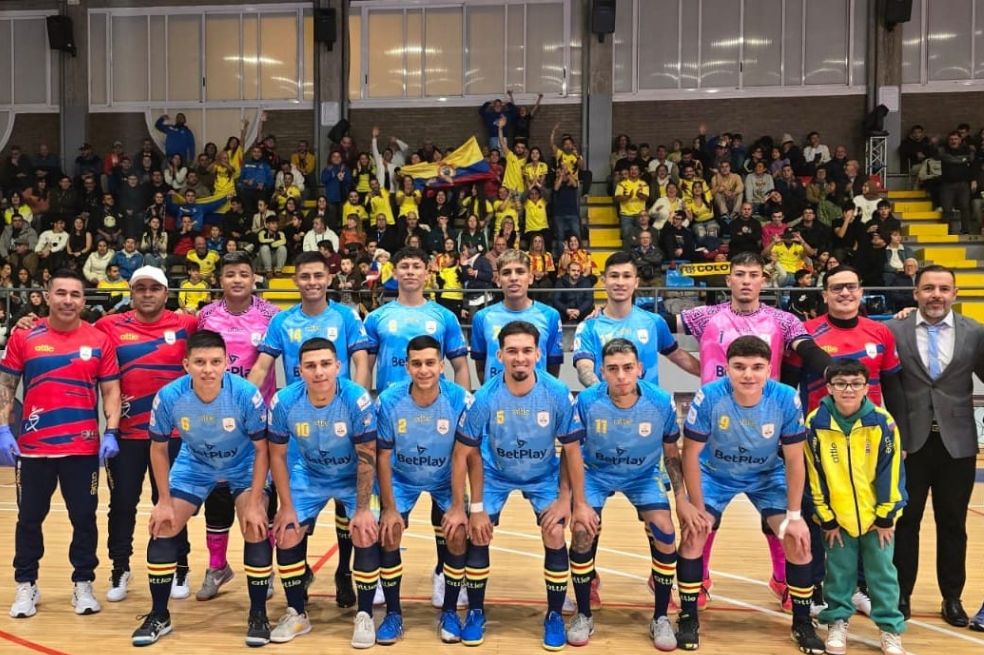 Colombia goleó al local y avanzó a la segunda ronda de Mundial de Fútbol de Salón