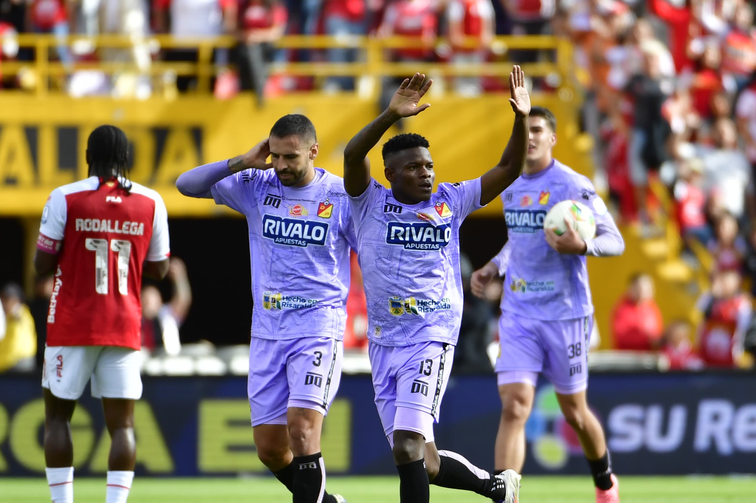 Así fue el regreso de Santa Fe a El Campín, en su triunfo contra Pereira